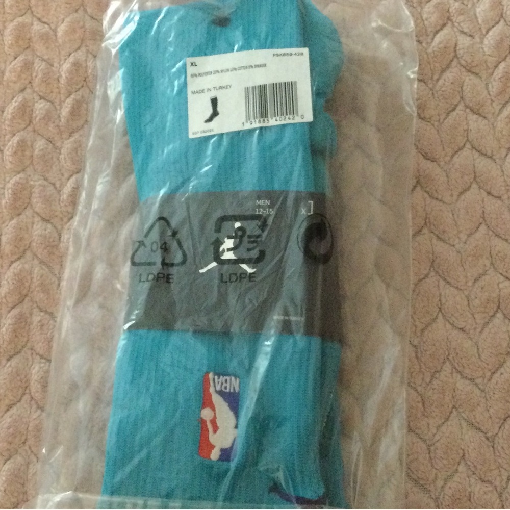 NWT Nike Air Jordan JumpMan NBA Authentics Over The Calf Basketball Socks XL